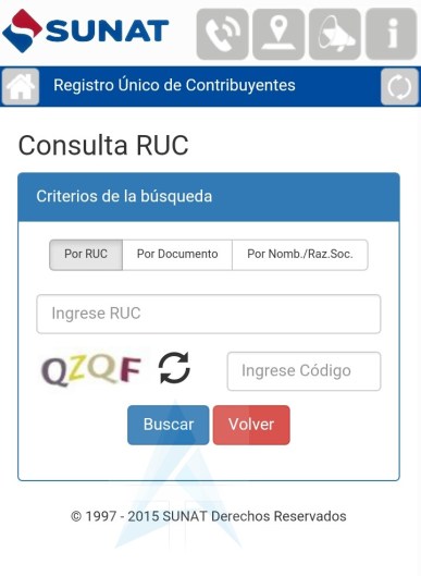 2.Tramites desde la aplicacion movil de la SUNAT