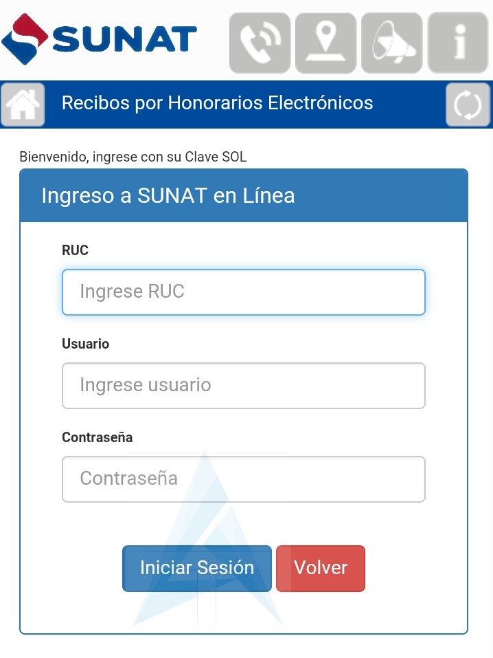 Emisión de Recibo por honorario desde el celular – Tributación Simple