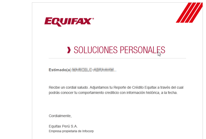 7.REPORTE DE DEUDA INFOCORP