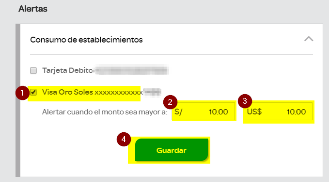 2.Seguridad tarjeta de credito Interbank